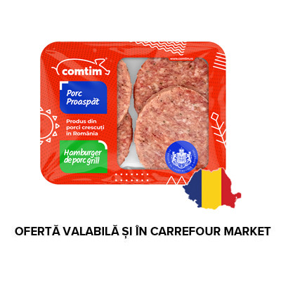 Burgeri de porc, Comtim