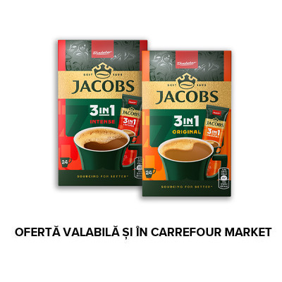 Cafea solubilă Jacobs, 3in1