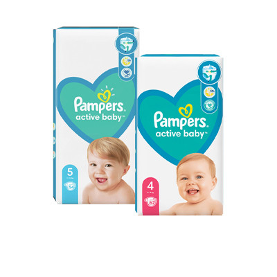 Scutece Pampers Active Baby