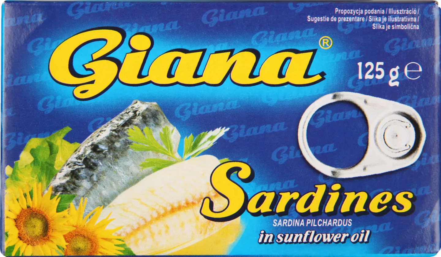 Giana Sardine 125g