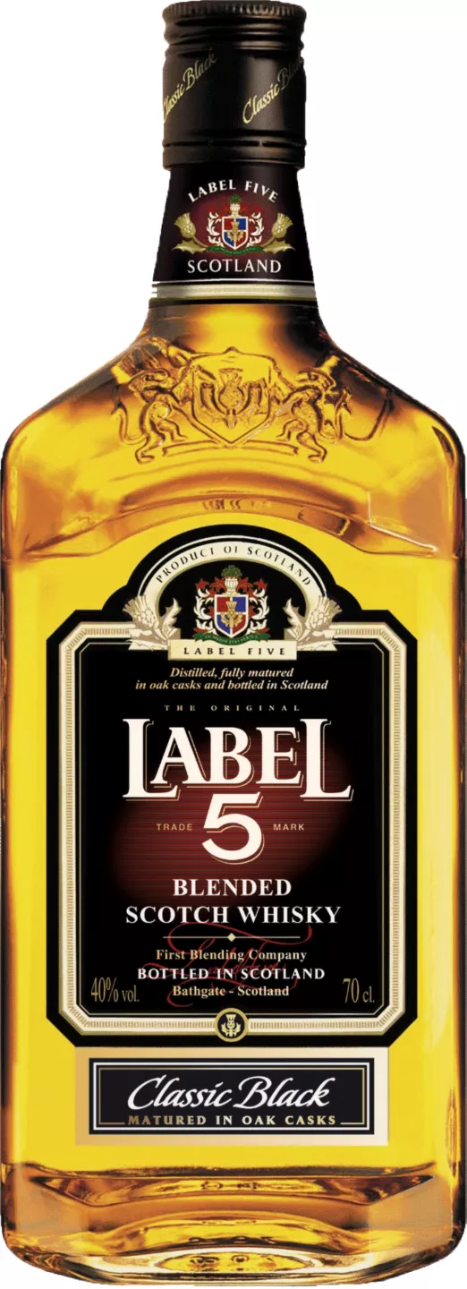 Label 5 Whisky 0,7l
