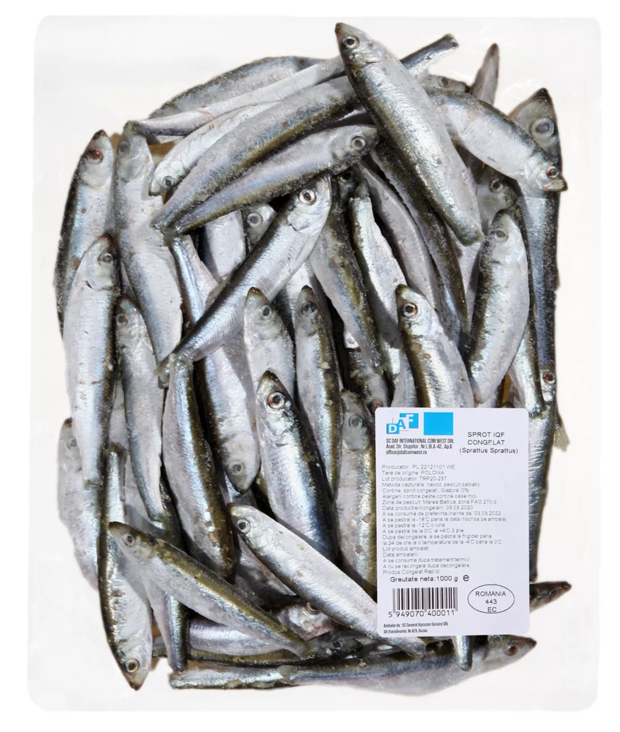 Sprot Congelat 1kg