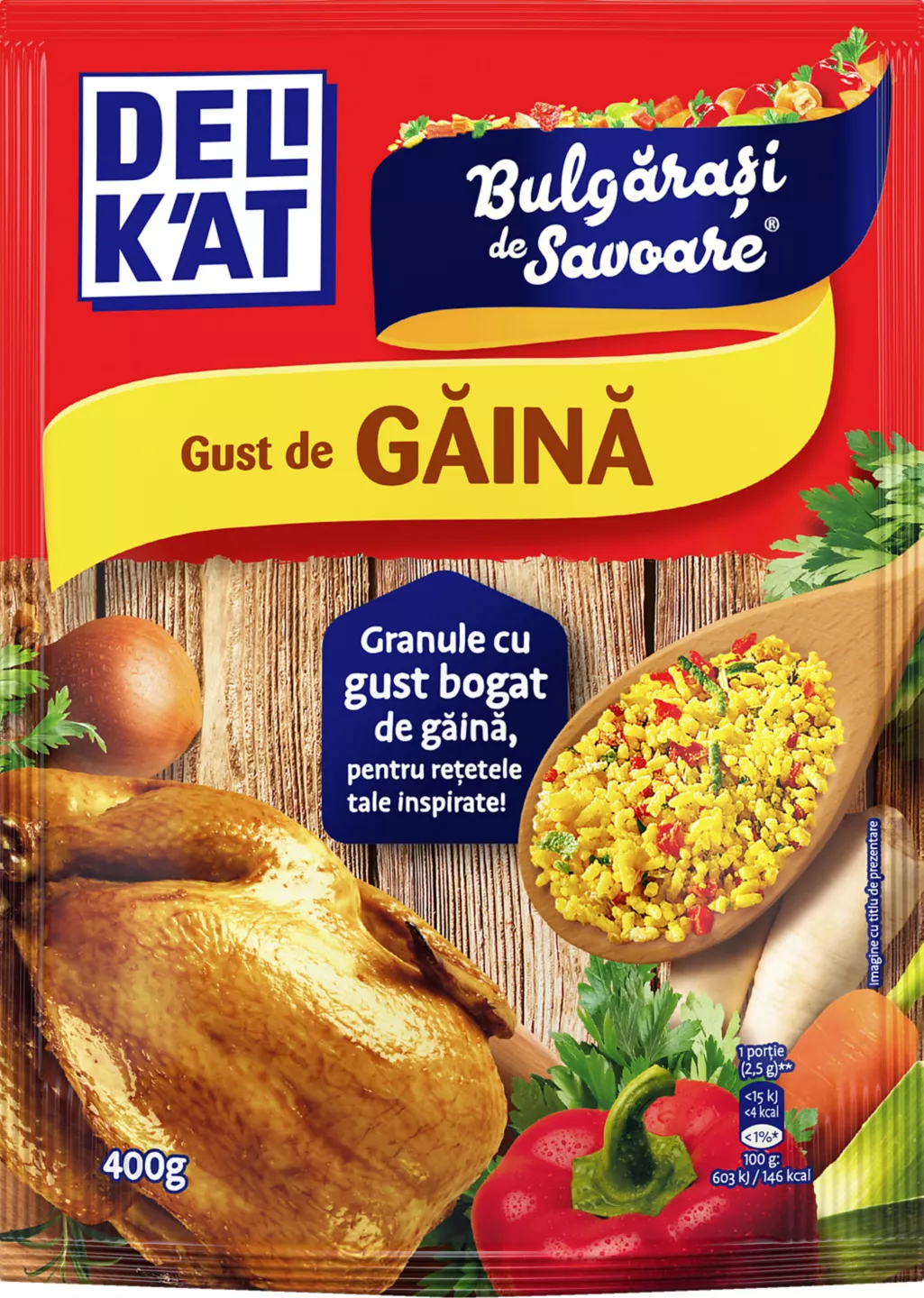 Delikat Bl Gain 400g