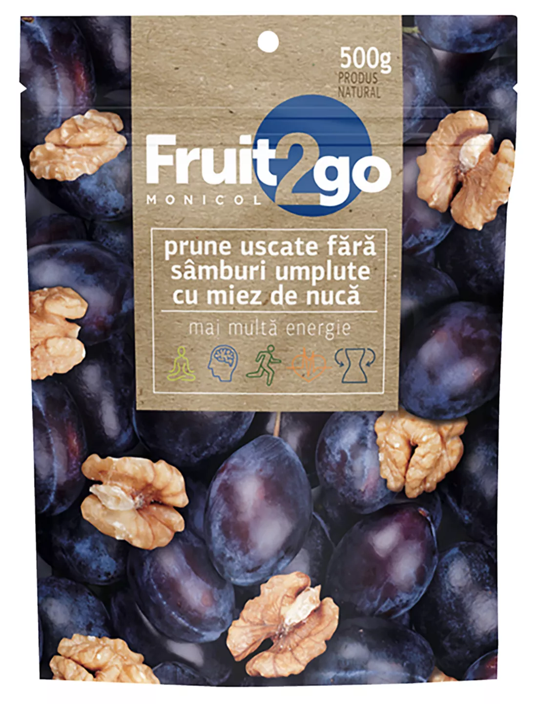 Prune Cu Nuca 500g
