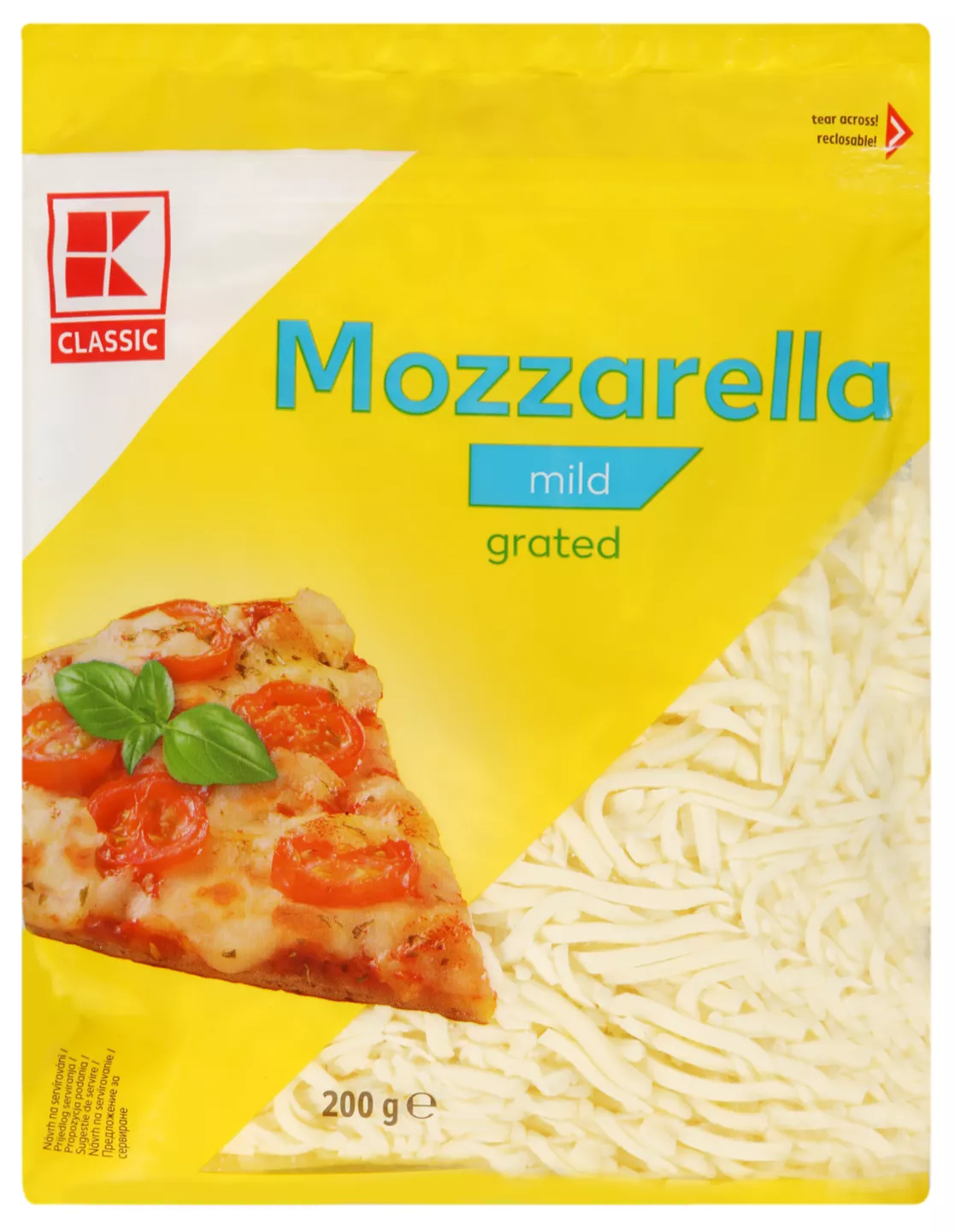 K-Classic Mozzarella rasă 45% 200 g