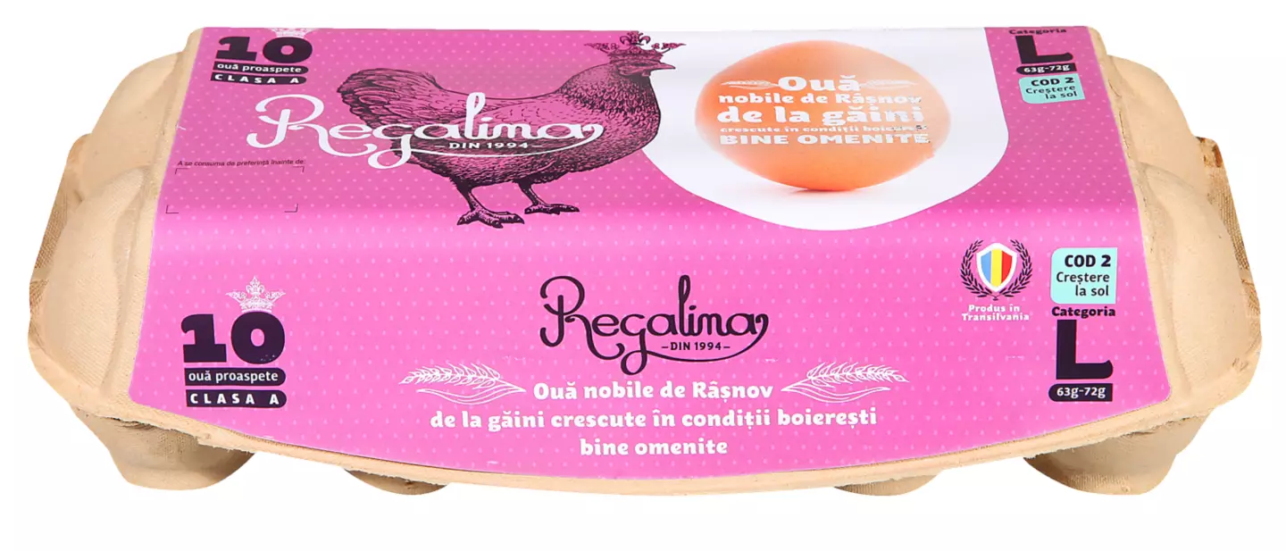 Rega Oua l Case 10buc