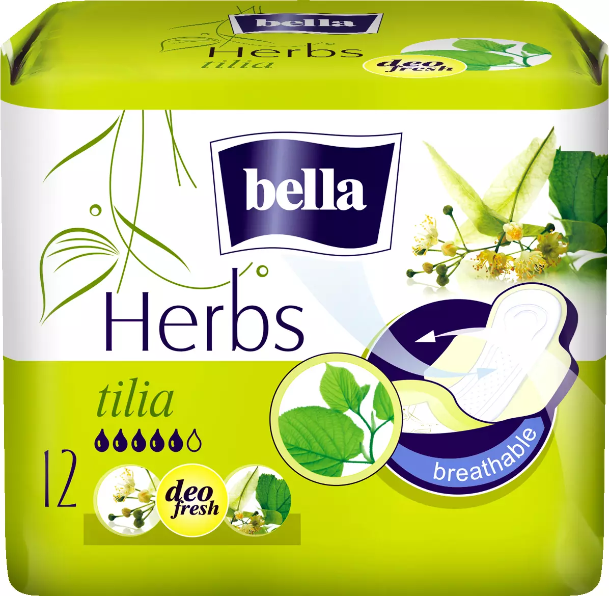 Bella Absorb 12 buc