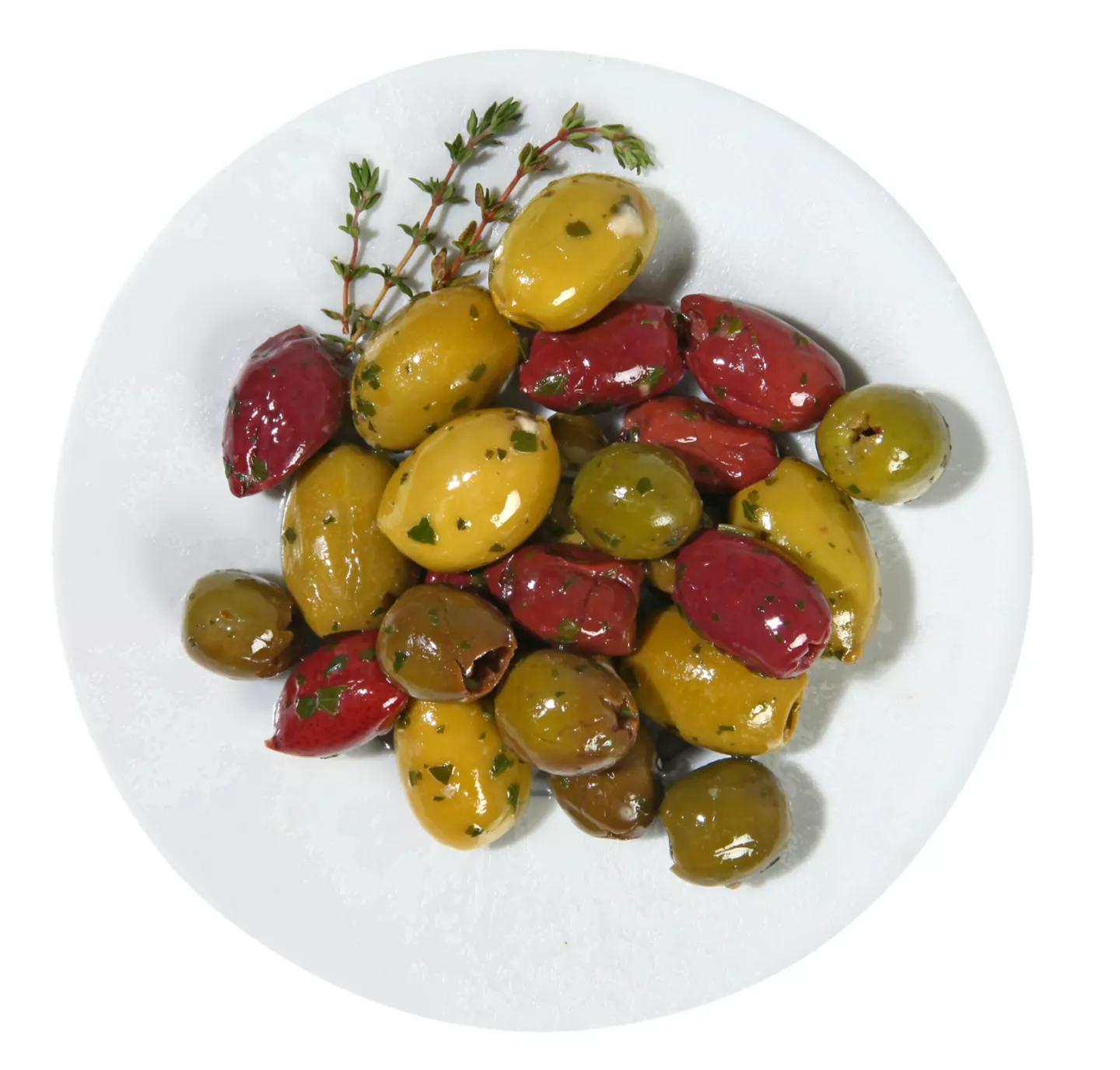 Măsline mix tricolori