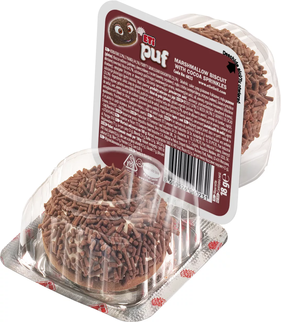 Eti Puf Cacao 18g