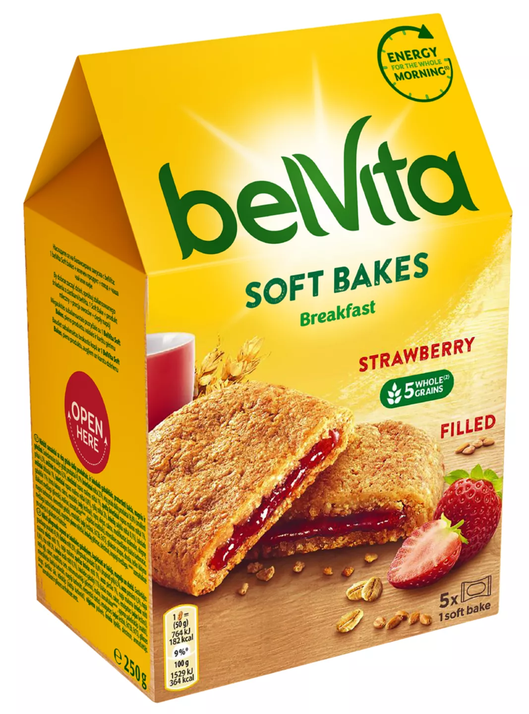 Belvita Capsuni 250g