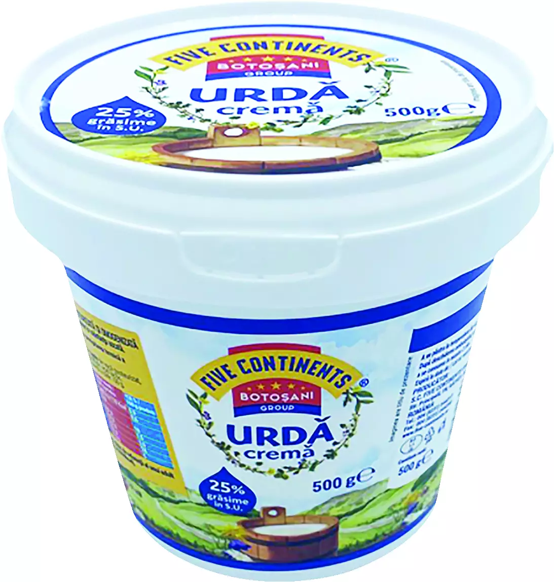 Five Continents Urda crema omogenizata 500 g