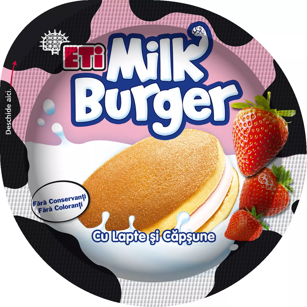 Milk Burger Caps 35g