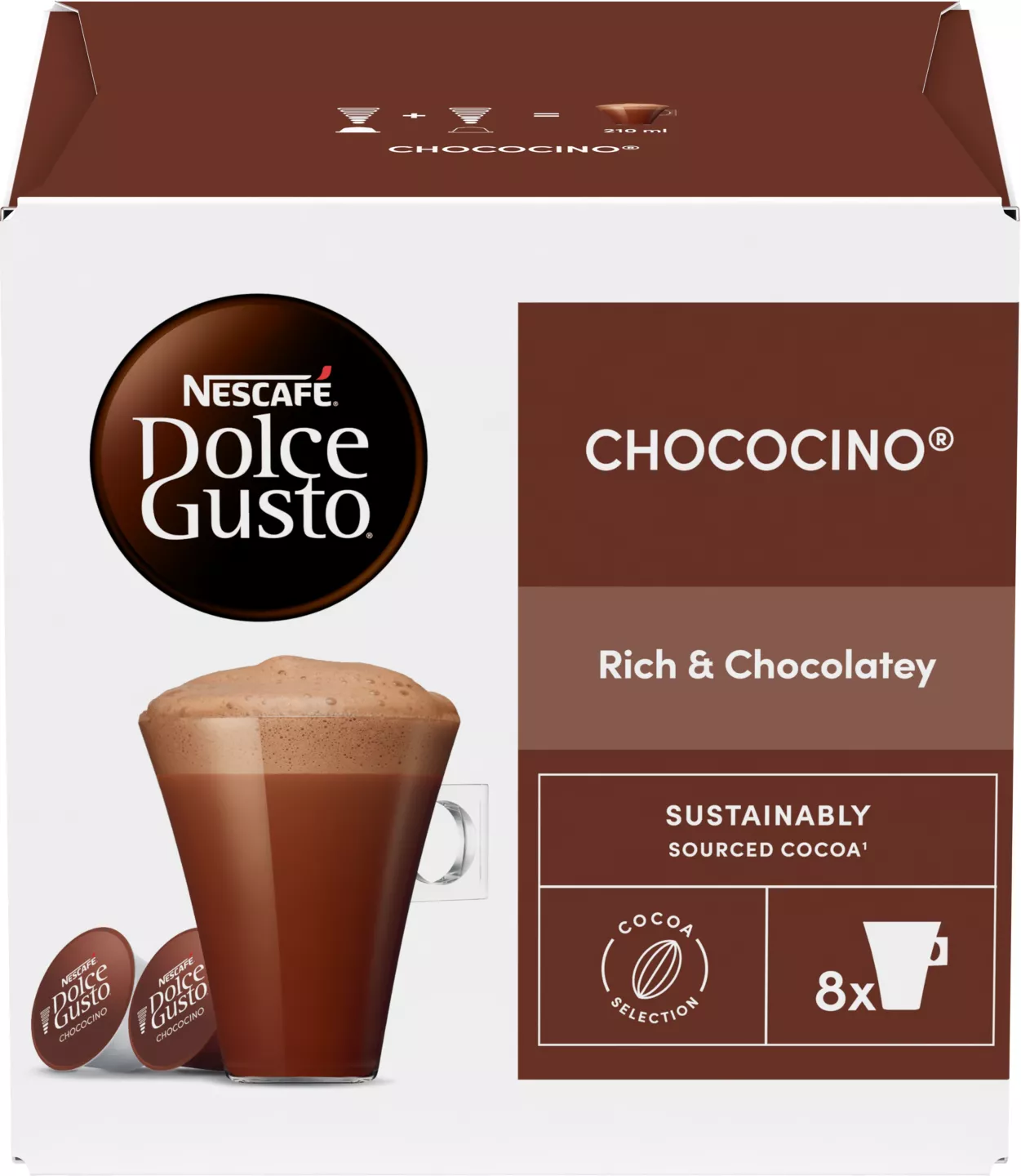 Nescafe Dg Choco 256g