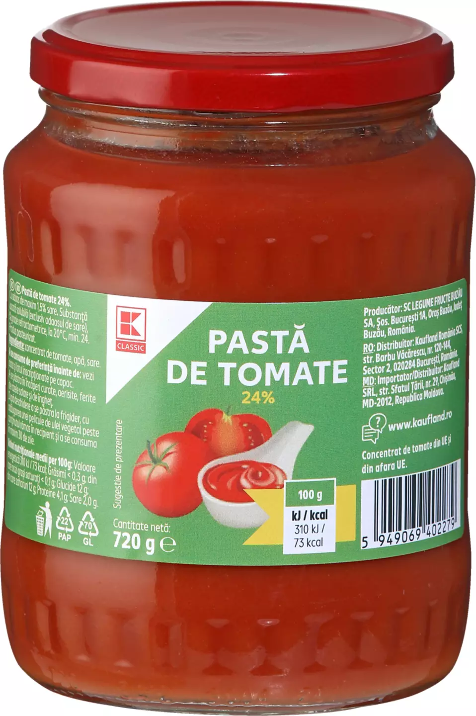 Klc Pasta Tomat 720ml