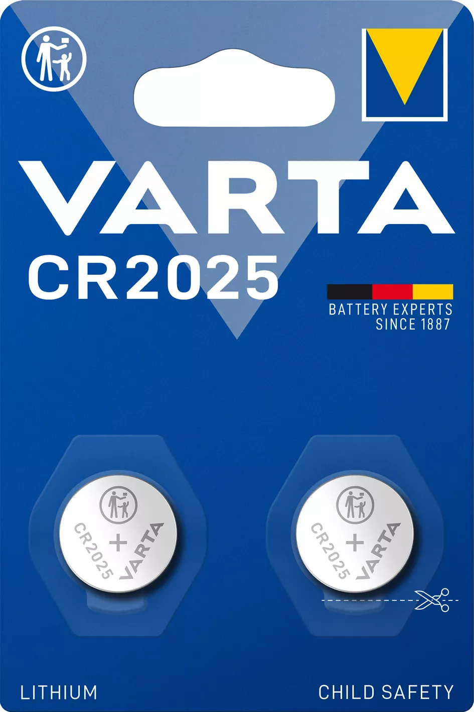 Varta Cr2025 2b