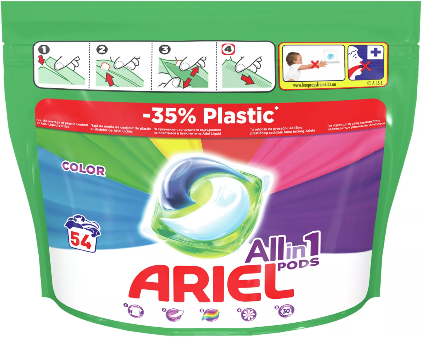 Ariel Capsule 54 buc