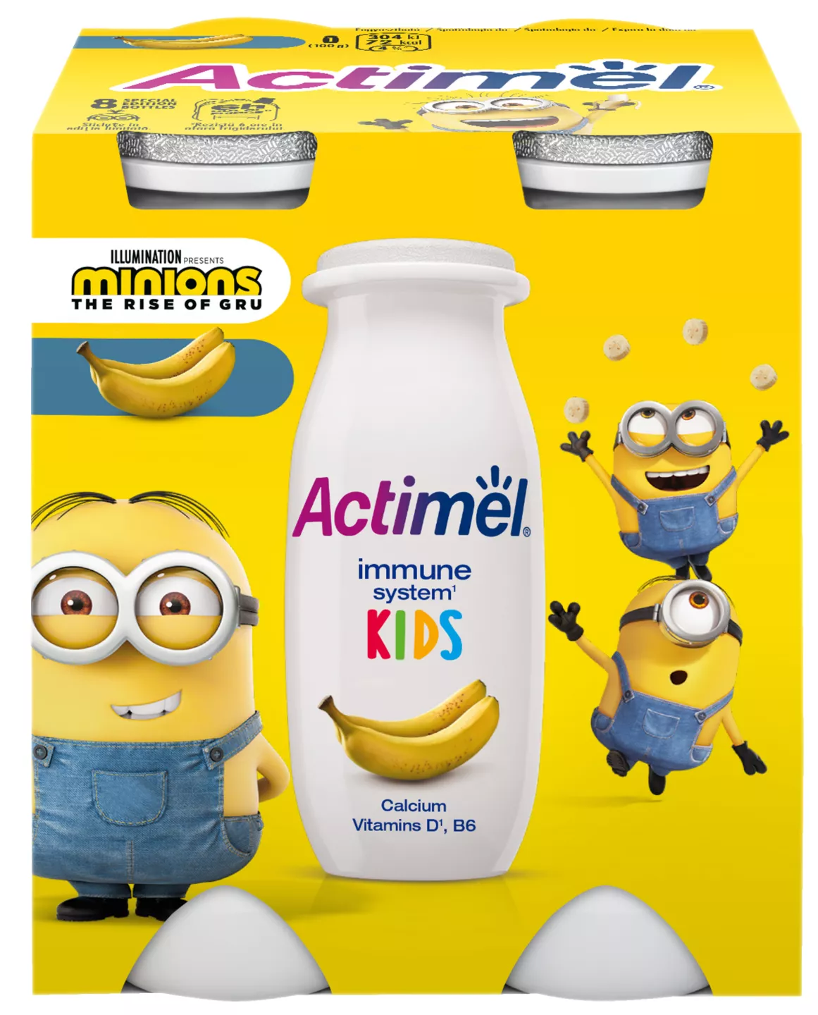 Actimel Banane4x100g
