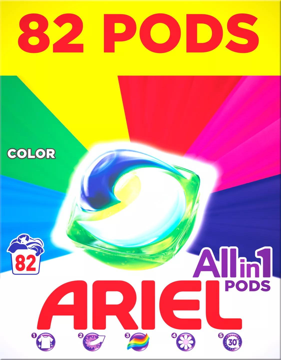 Ariel Capsule 82 buc