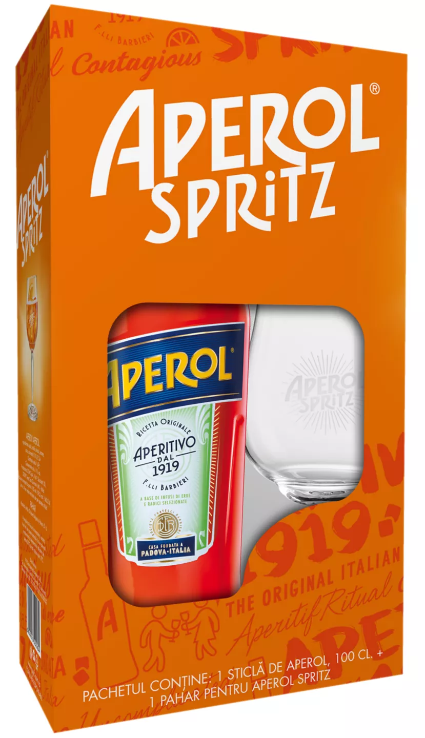 Aperol 1l+pahar