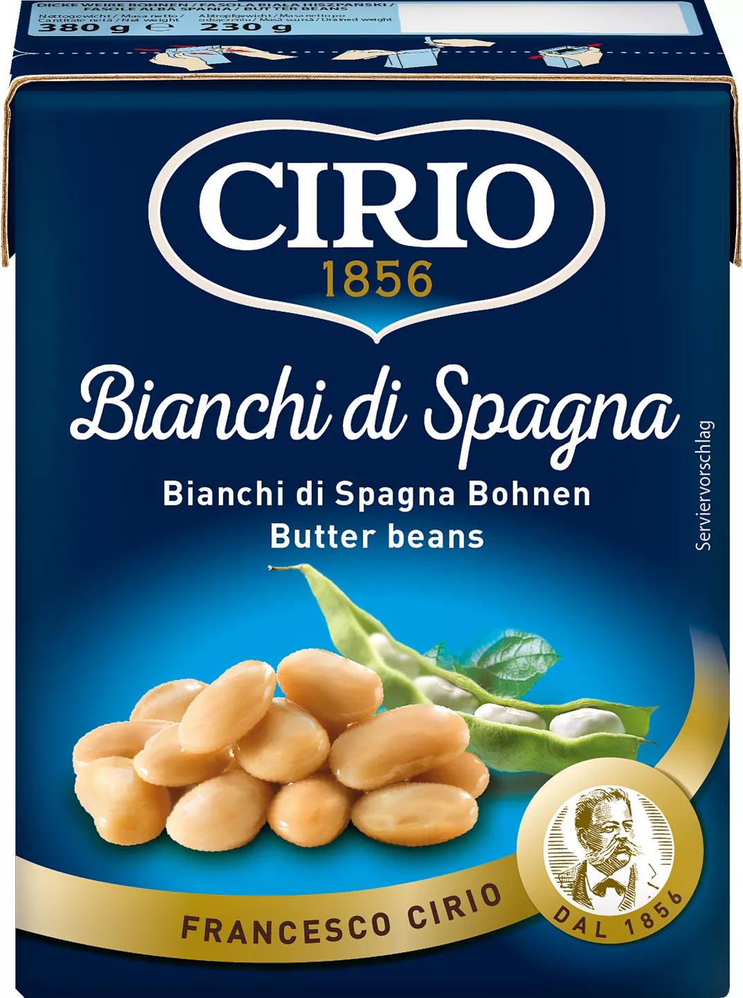 Cirio Fasole Sp 380g