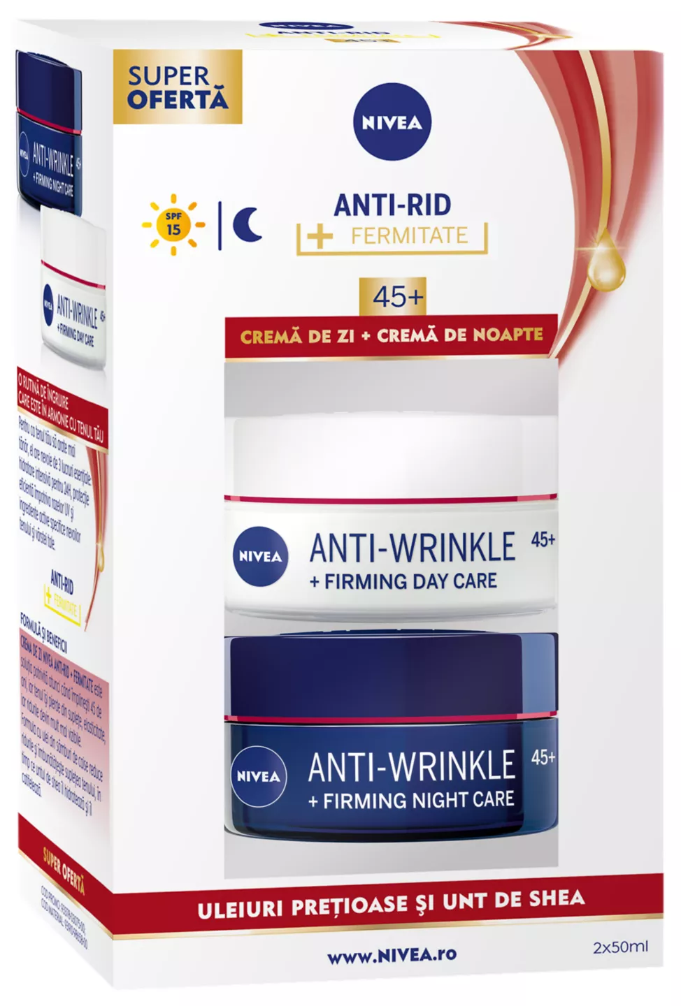 Nivea Set Crema 45+