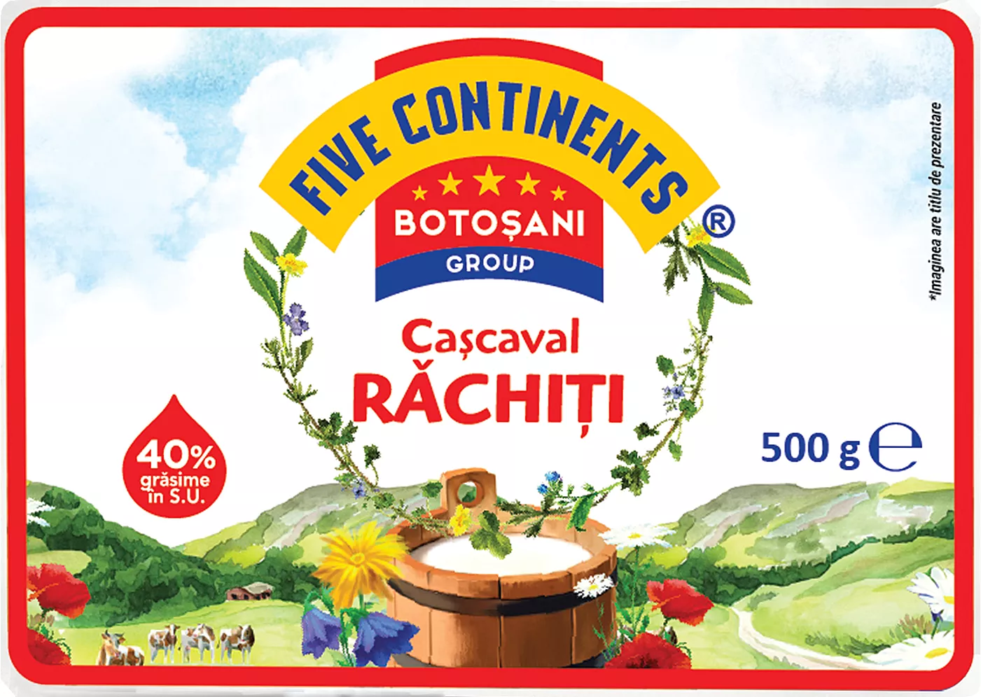 Five C Cascaval 500g