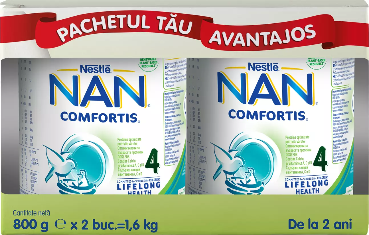 Nan Lapte Praf2x800g