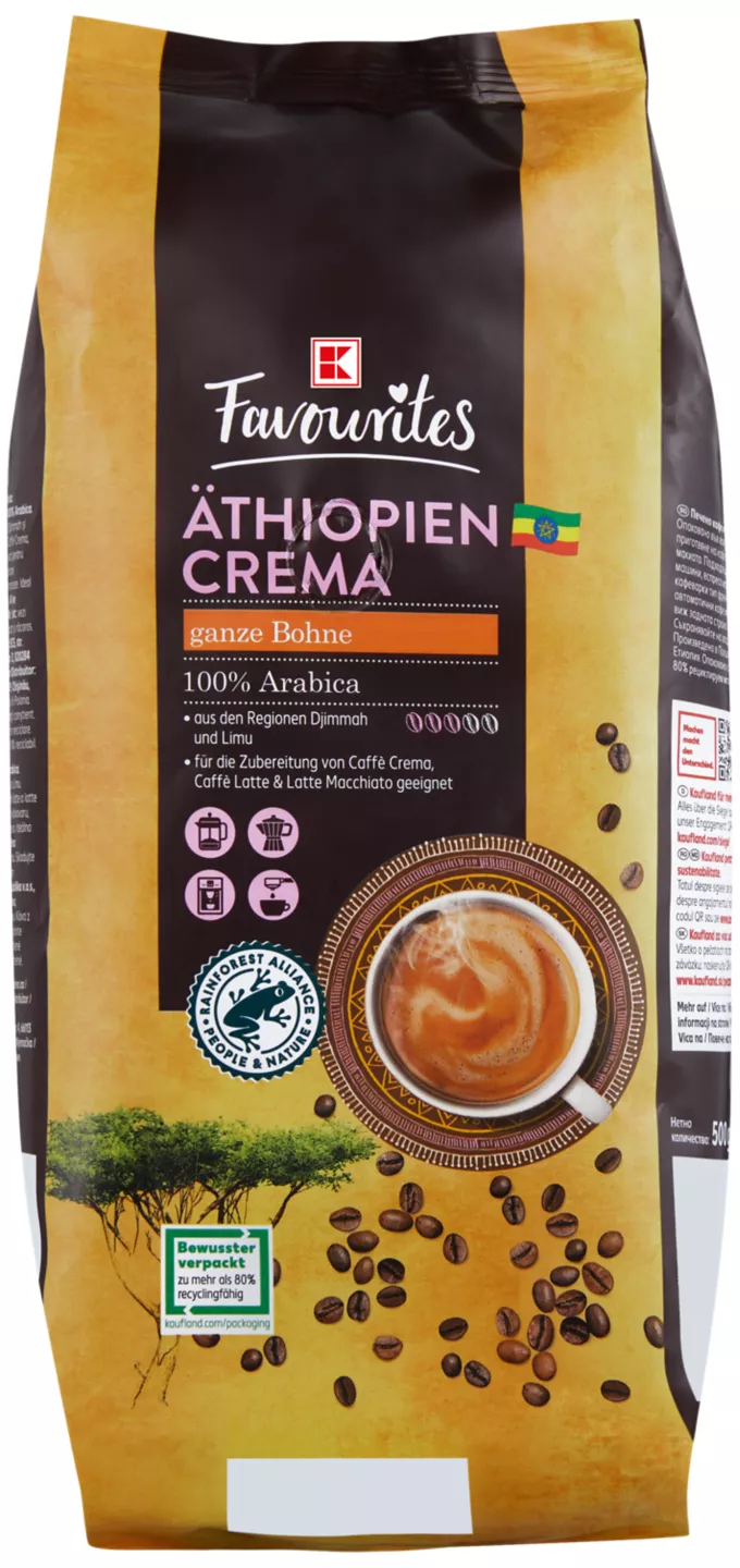Etiopia Boabe 500g