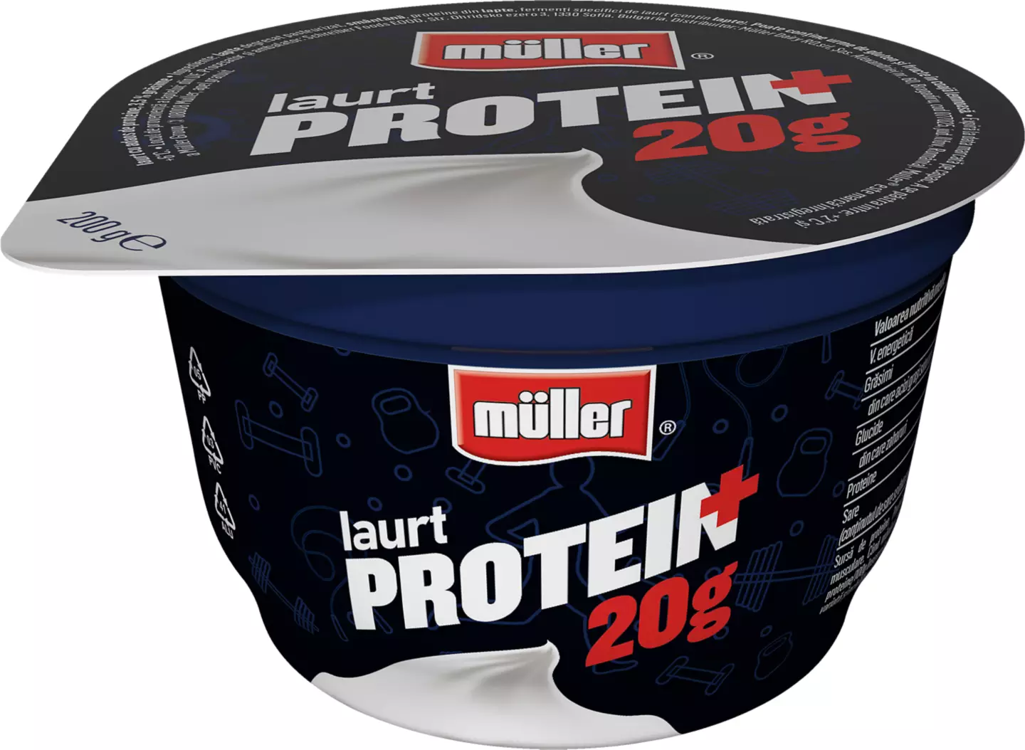 Iaurt 20g Prot 3,5%
