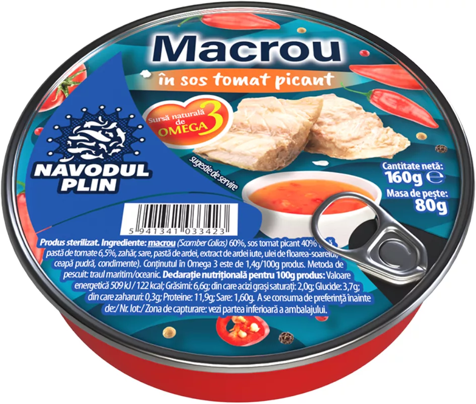 Macrou Sos Tom P 160g