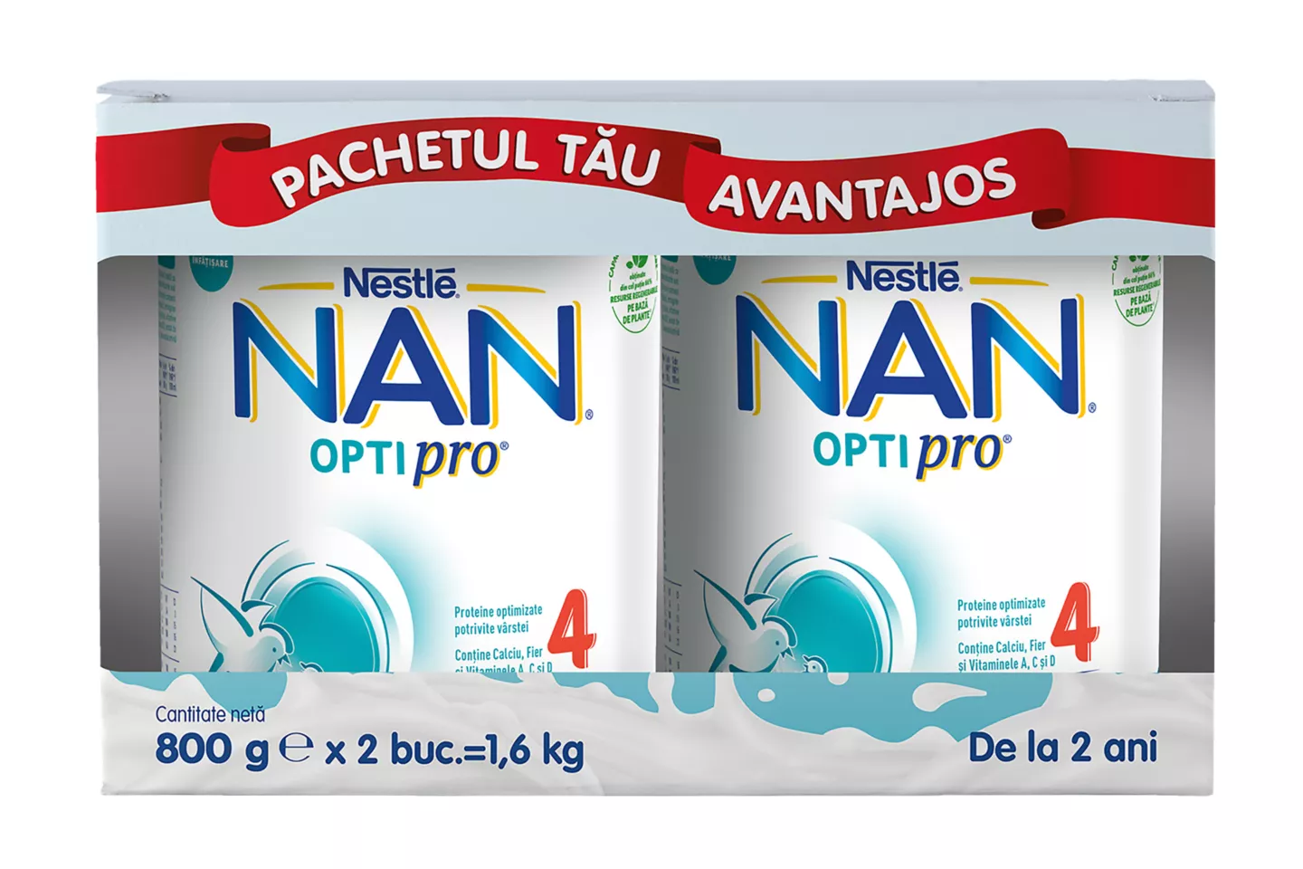Nan Lapte Praf2x800g