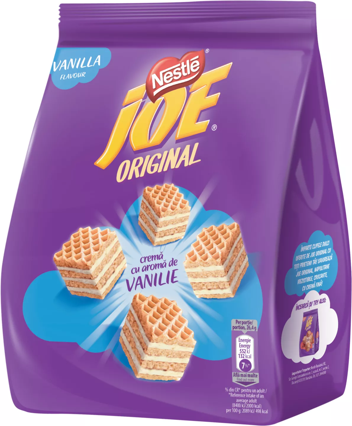 Joe Orig Vanilie 160g