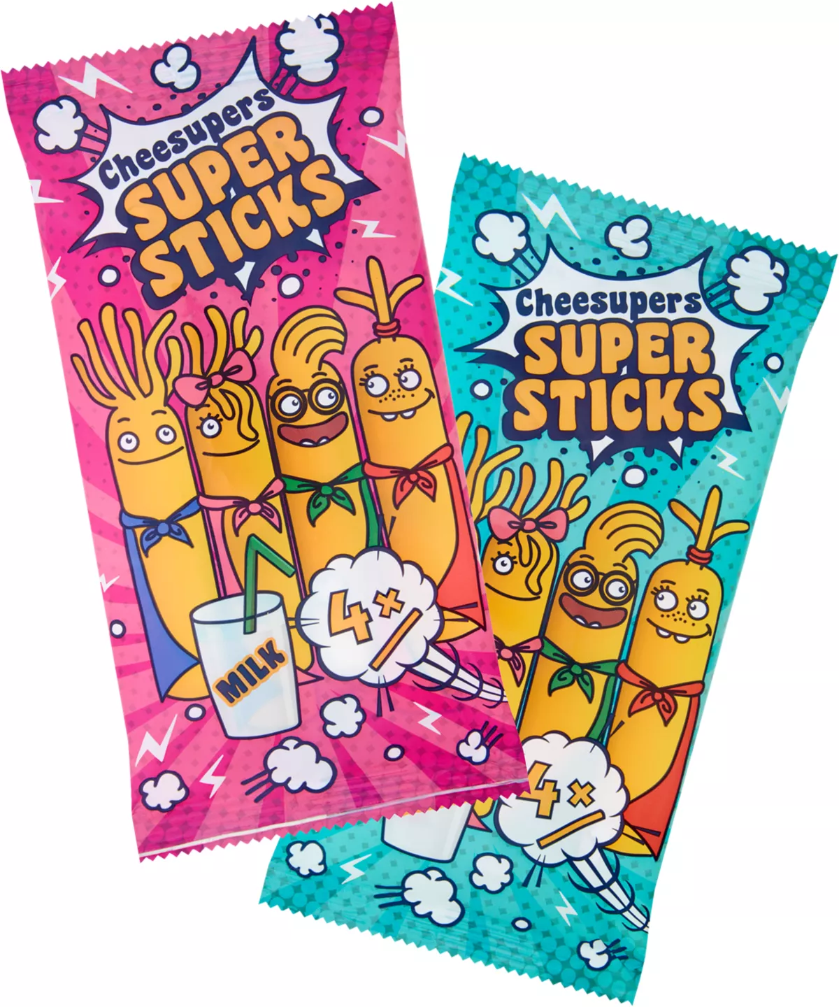 Cheesupers Mozzarella sticks 80g