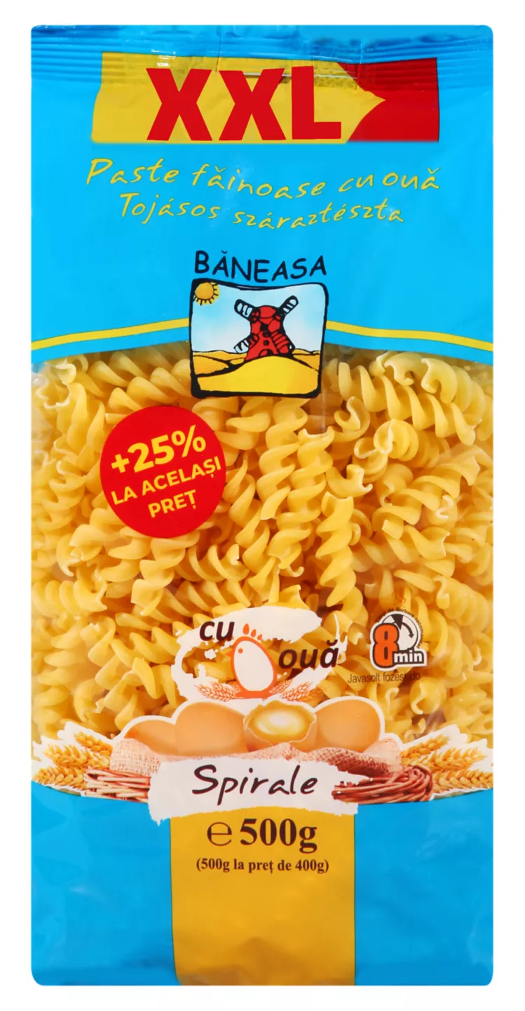 Spirale 400g+25%