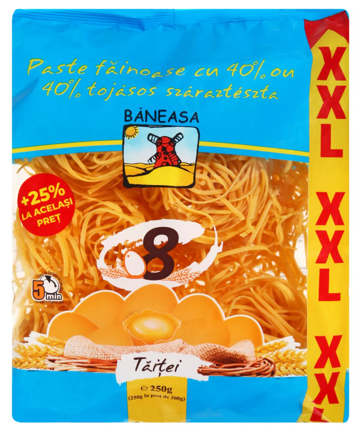 Taitei 200g+25%