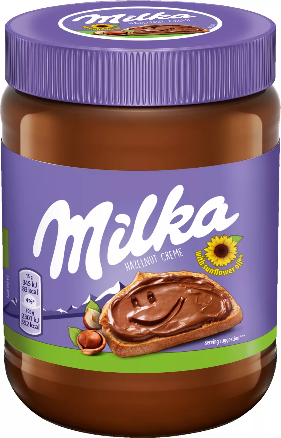 Milka Crema 600g
