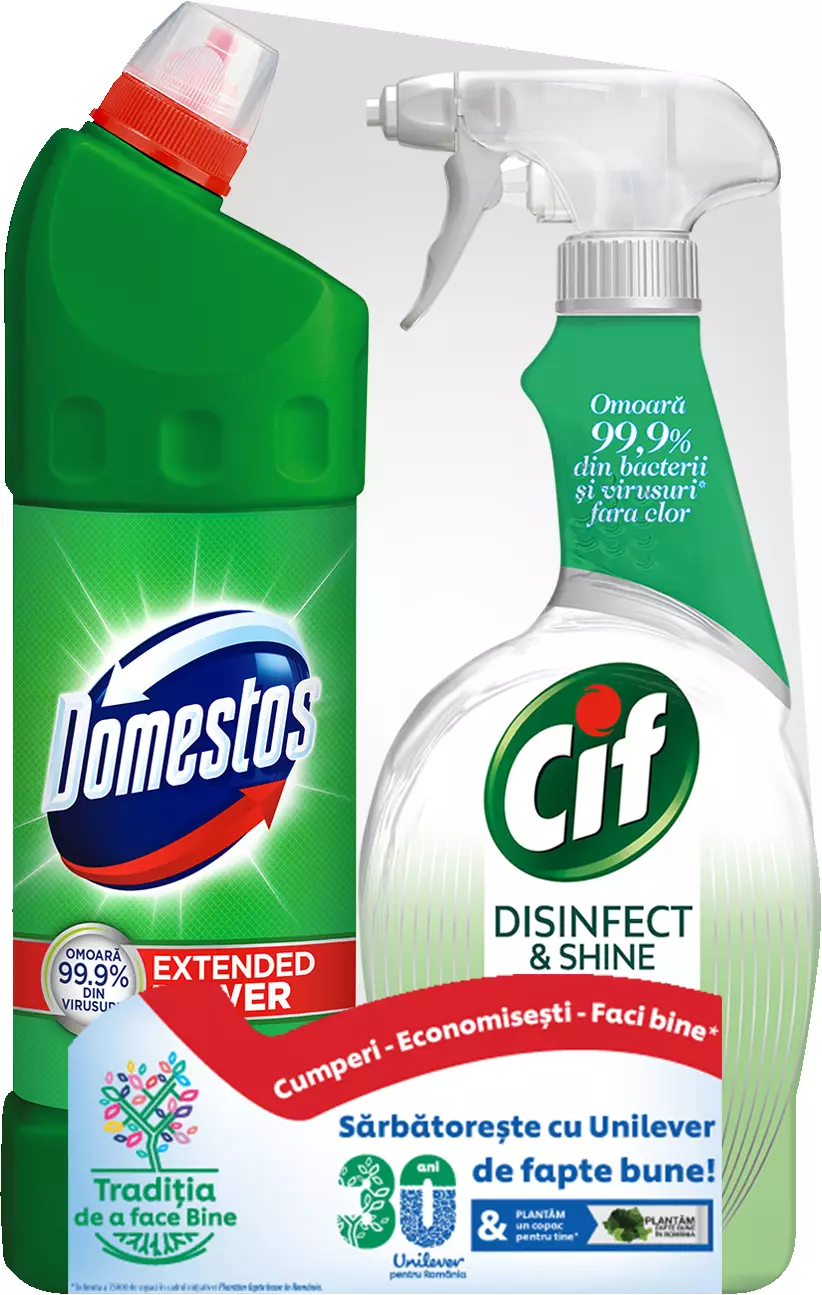 Cif+domestos Pachet