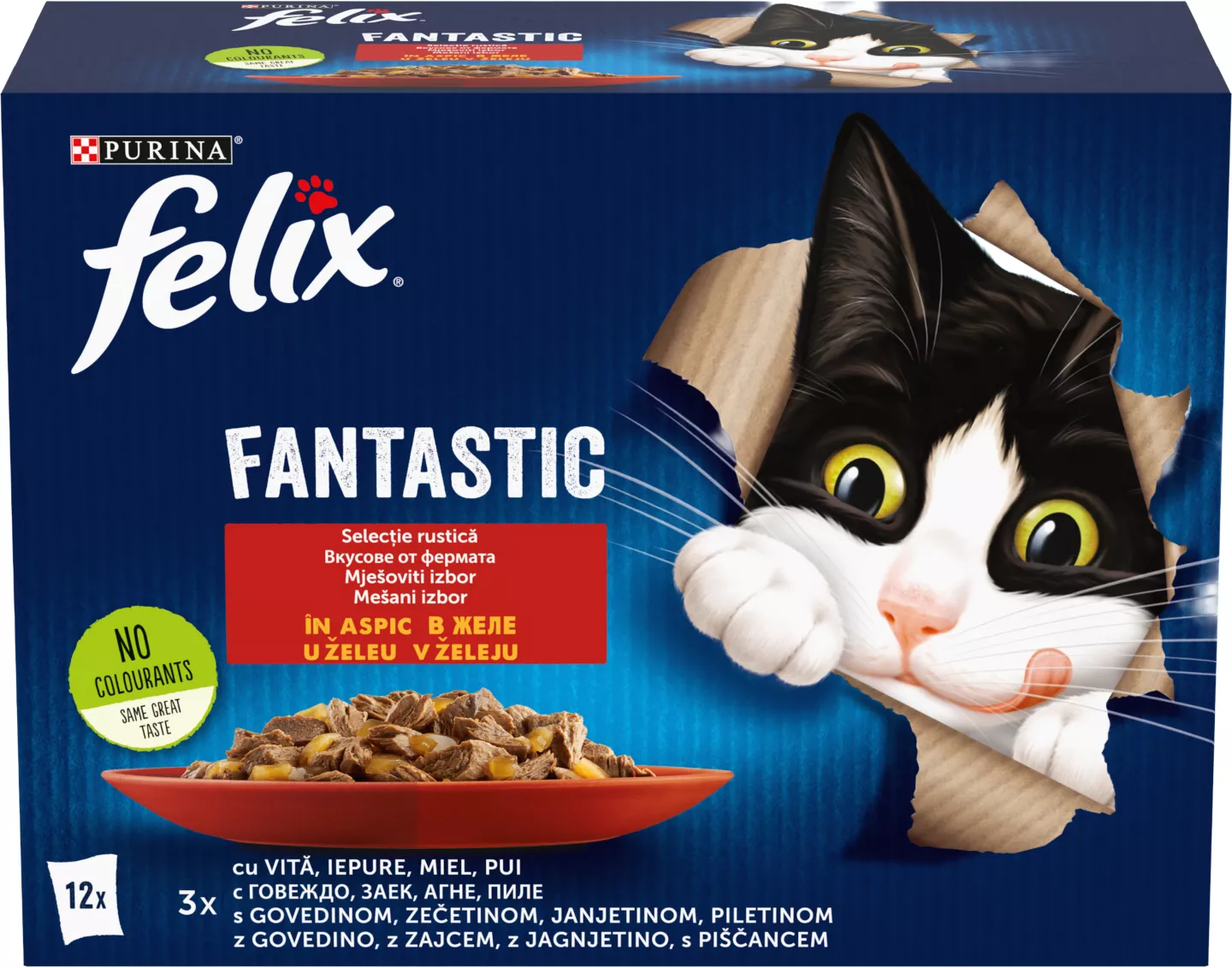 Felix F Carne 12x85g