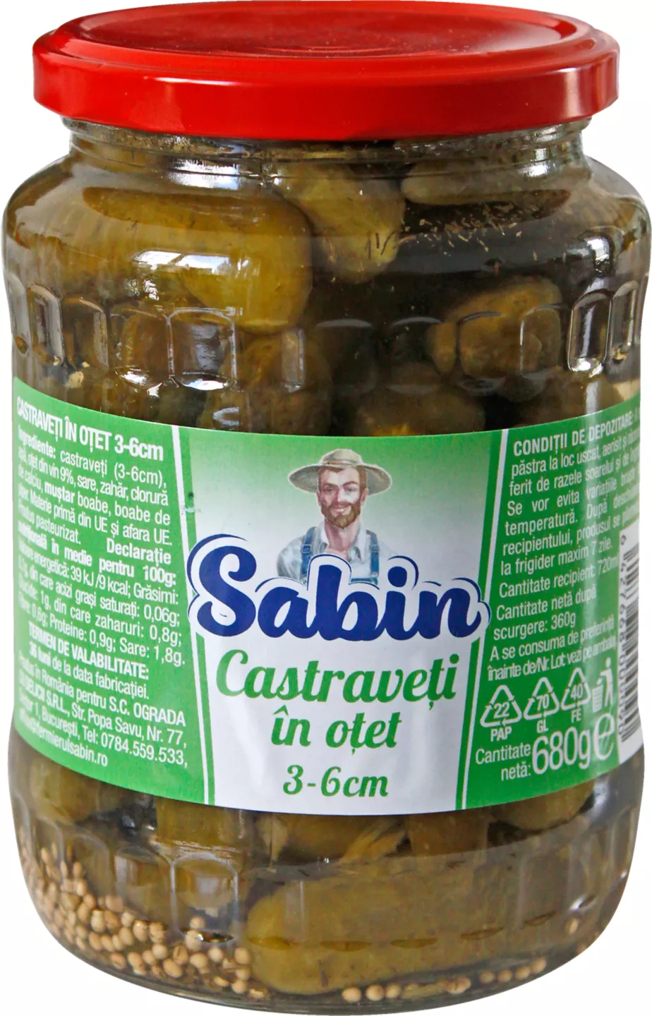 S Castr 3-6cm 680g
