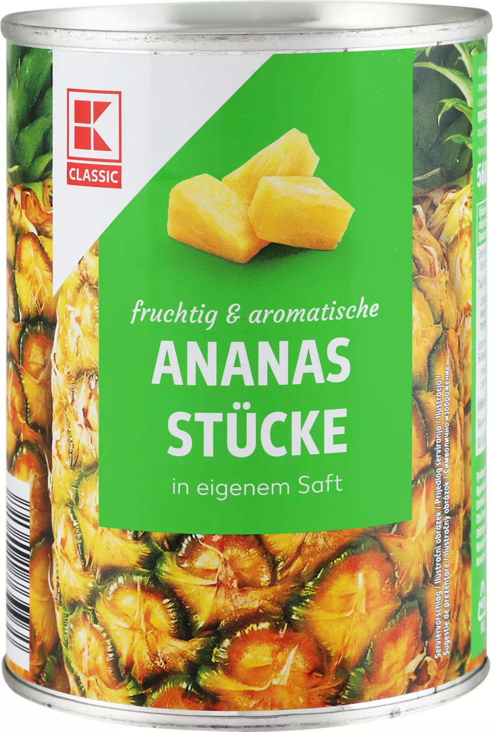 Ananas Bucati 580g
