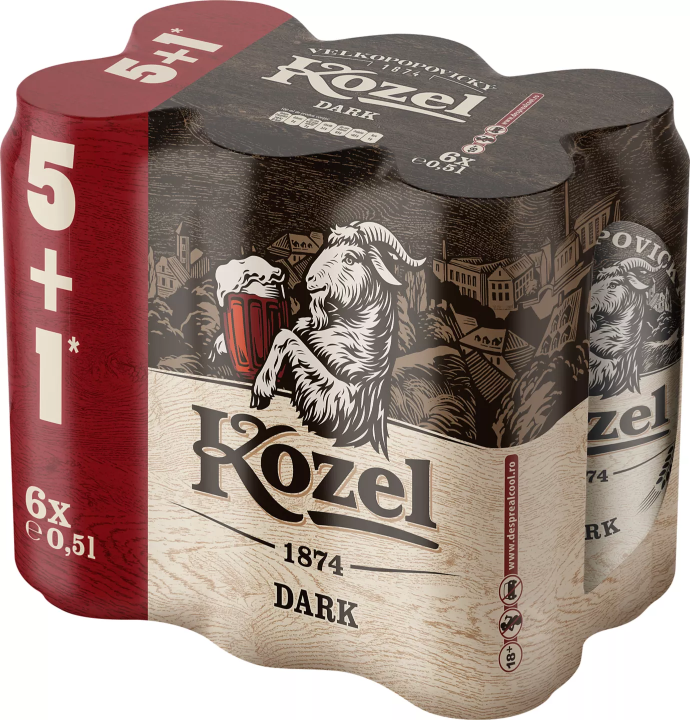 Kozel 6x0,5l