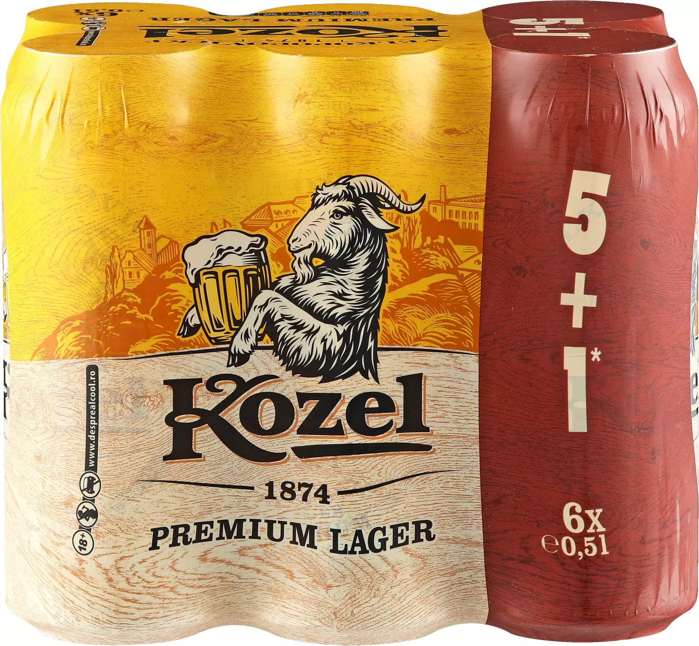 Kozel 6x0,5l