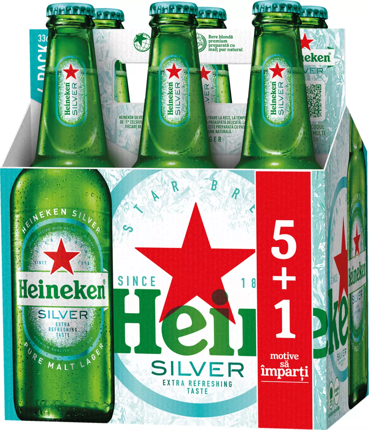 Heineken Silv 6x0,33
