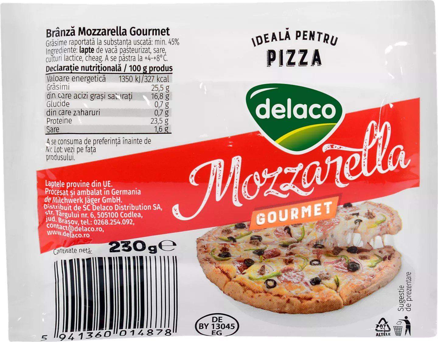Delaco Mozzarella230