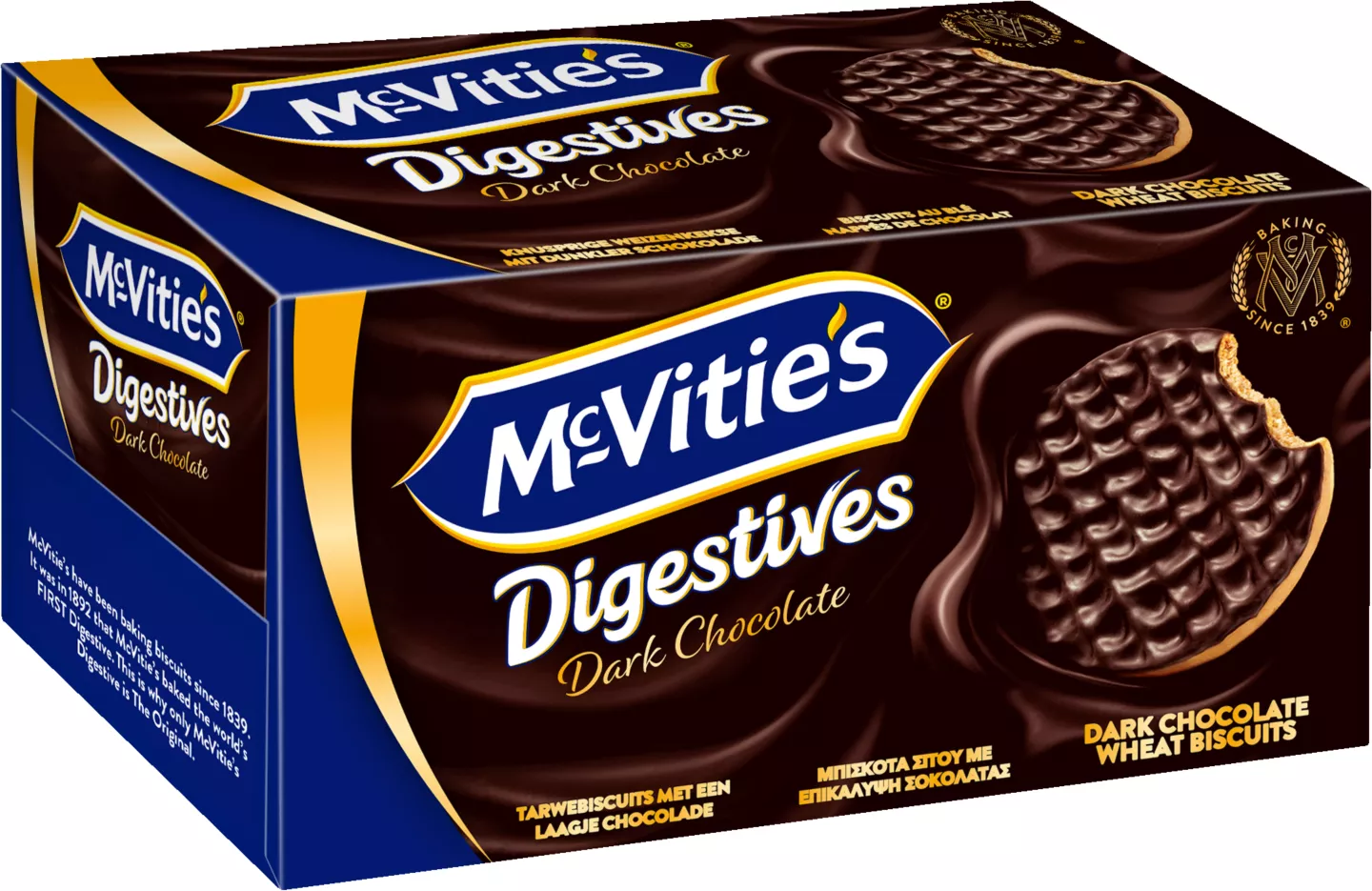 McVities biscuiți digestivi acoperiți 200 g