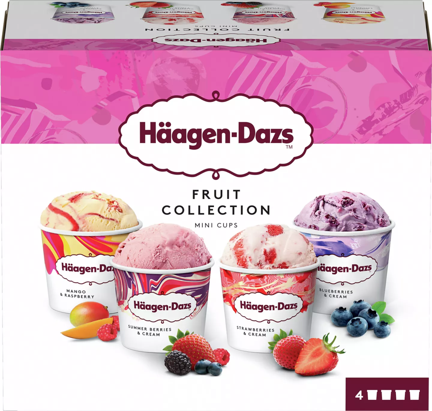 Haagen Dazs 4x95ml