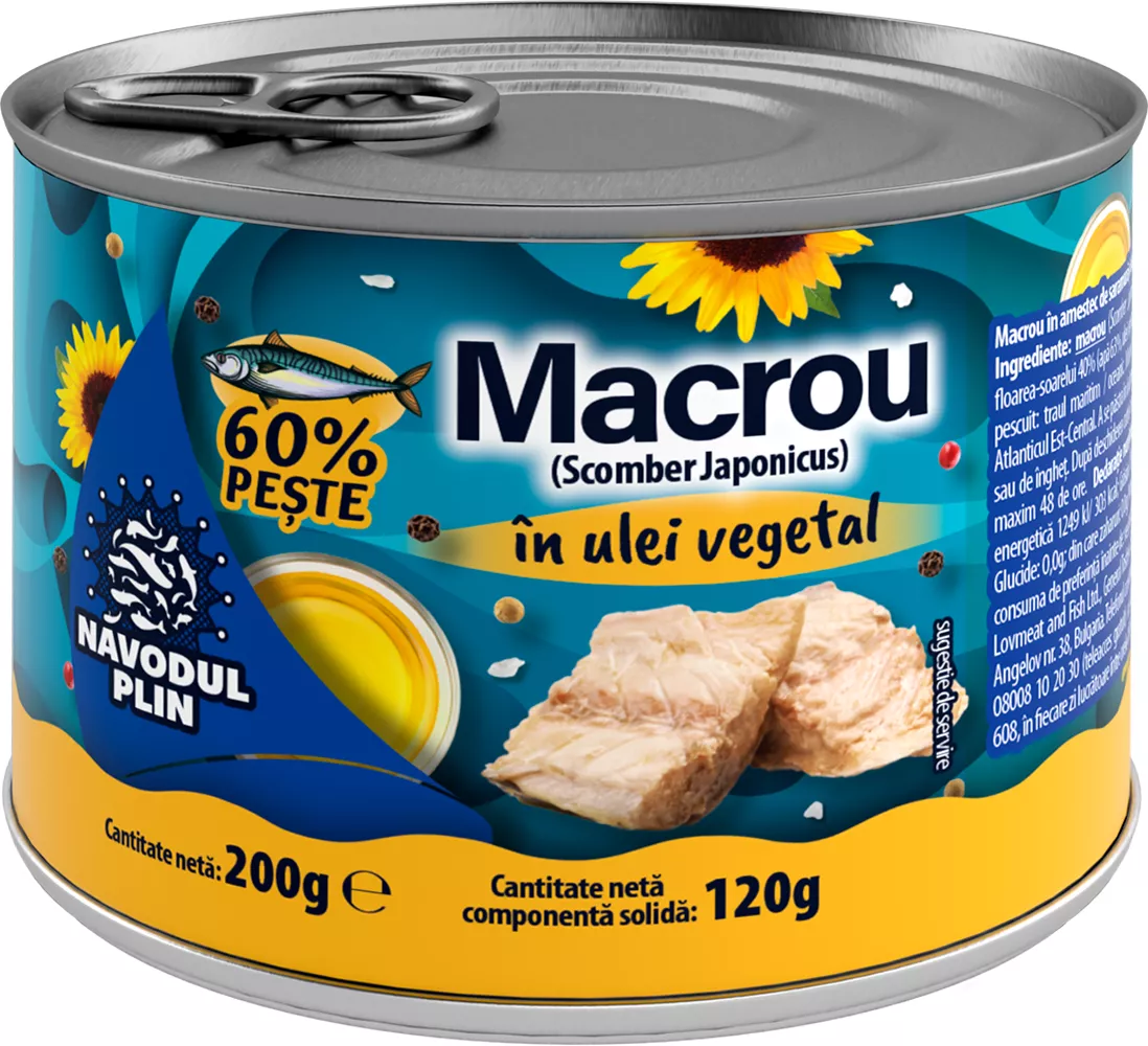 Macrou In Ulei 200g