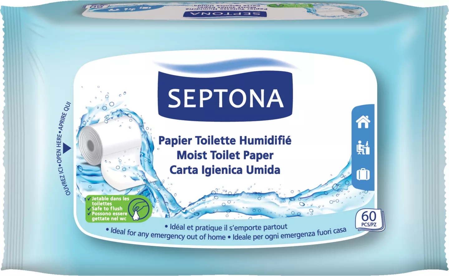 Septona Hartie 60buc