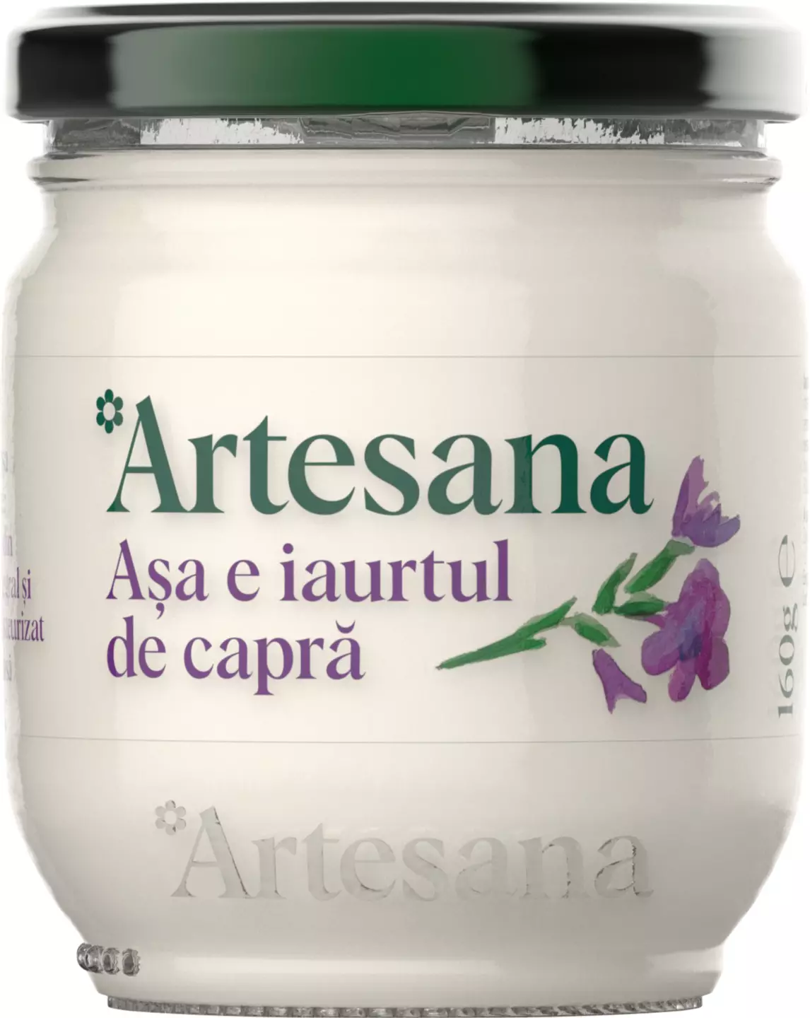 Artesana Iaurt natur de capră 160 g