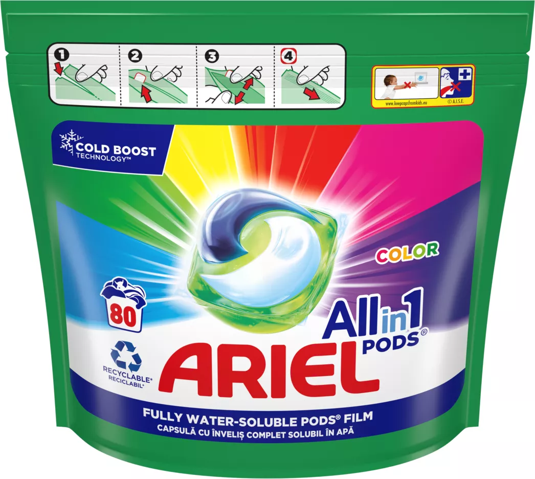 Ariel Capsule 80 buc
